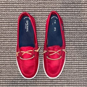Sperry Red Top-Siders Size 9